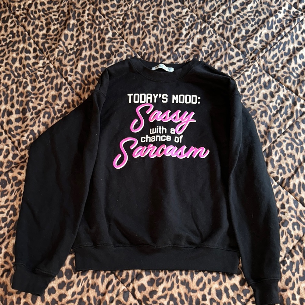 Wound up sweatshirt